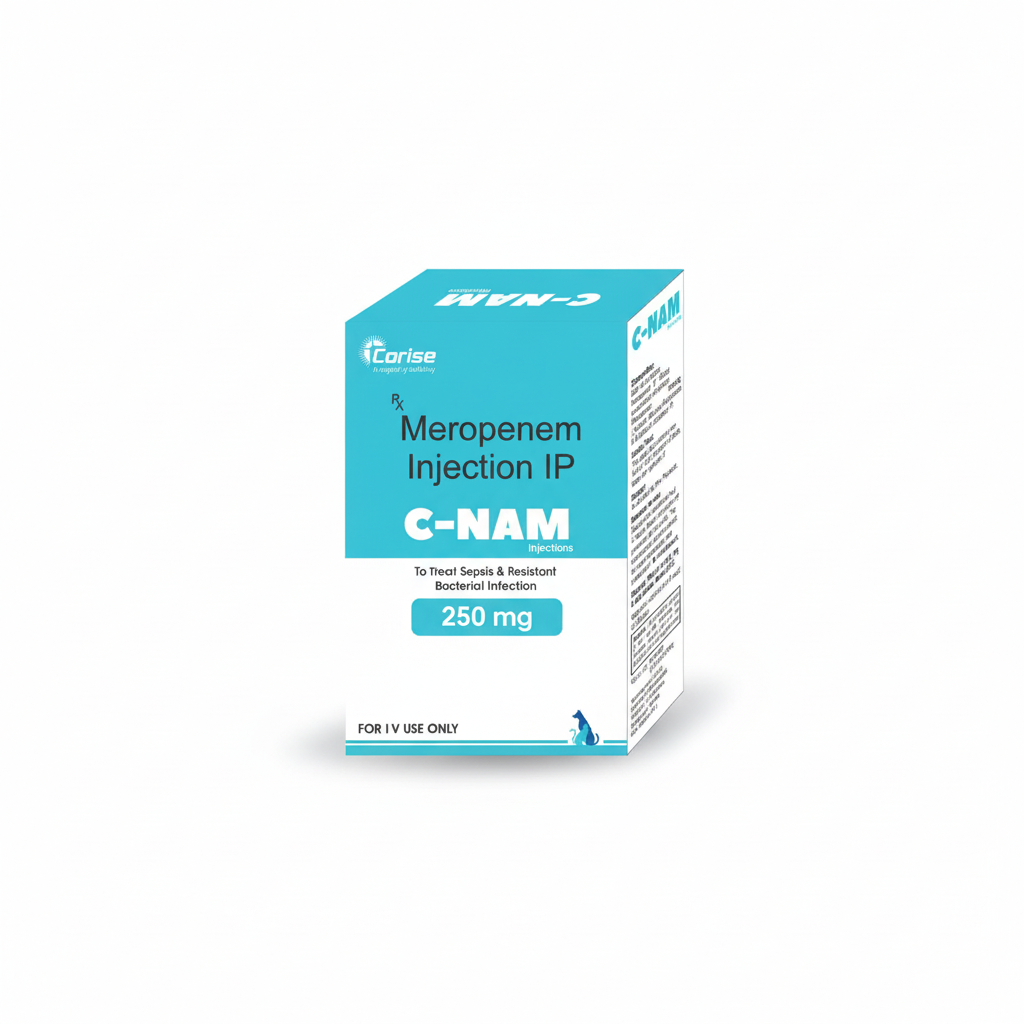 COR C NAM 250MG INJ 250MG