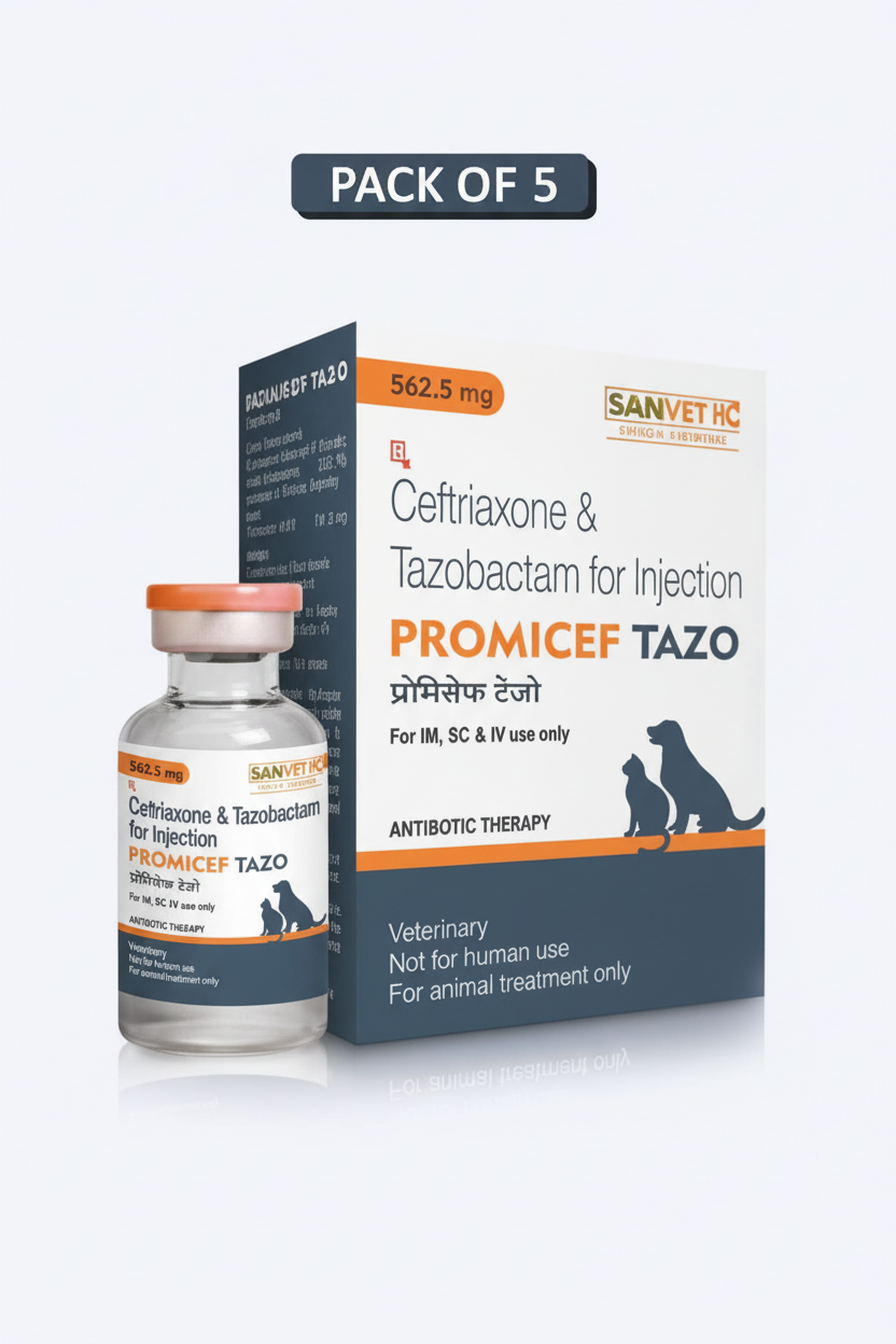 PROMICEF TAZO 562.5mg
