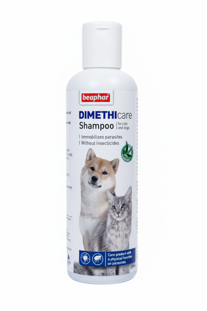 DIMETHICARE FLEA & TICK SHAMPOO 200ML
