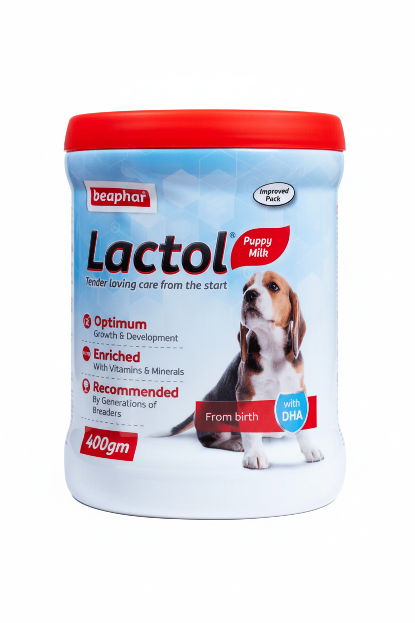 LACTOL PUPPY JAR 400GM