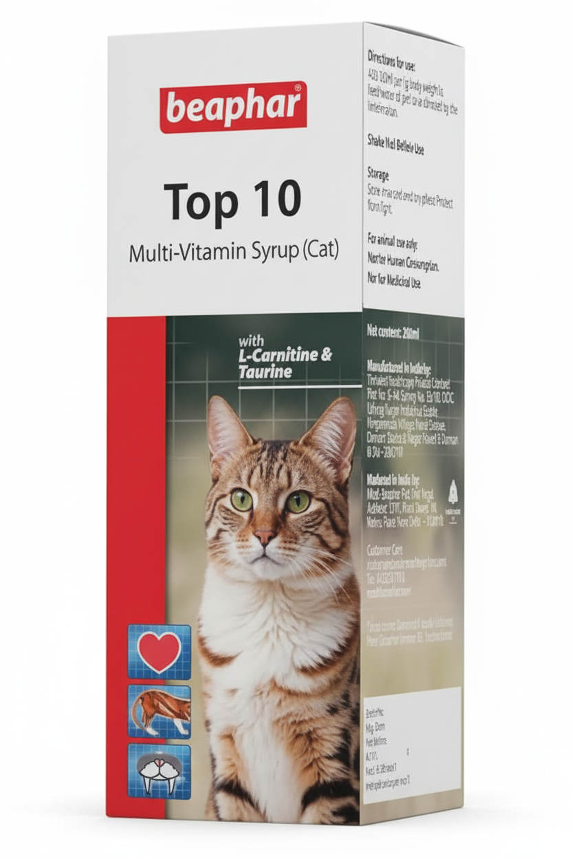 TOP 10 MULTI VITAMIN CAT 200ML