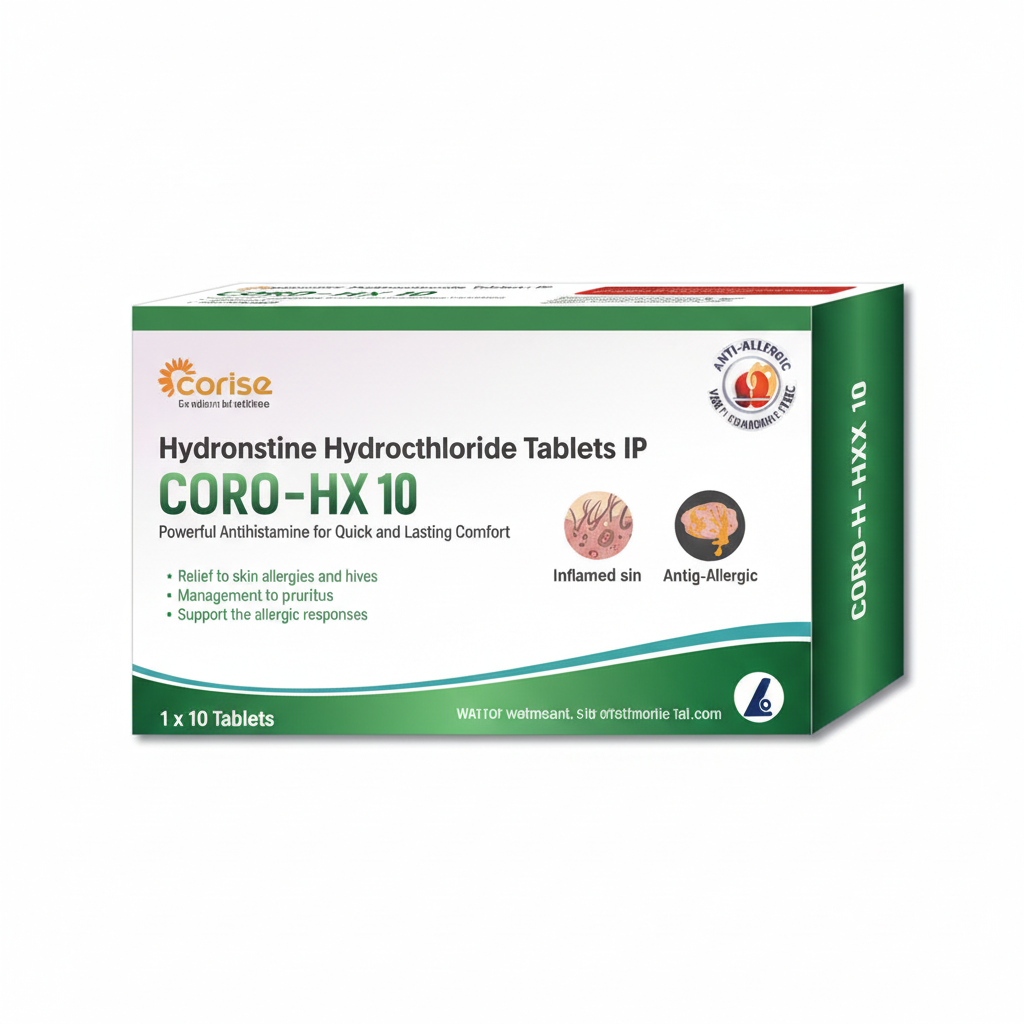 CORO HX 25MG 1*10TAB