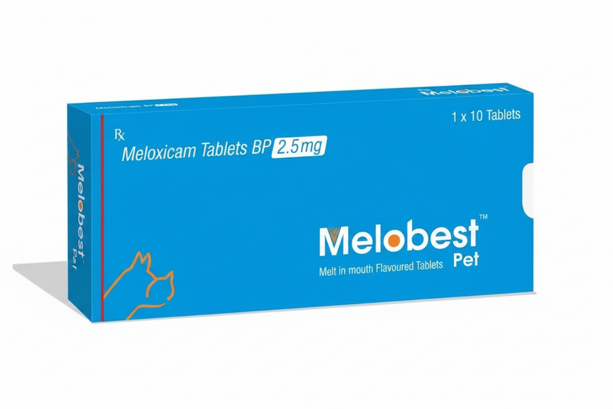 MELOBEST PET TABLETS 5*10S