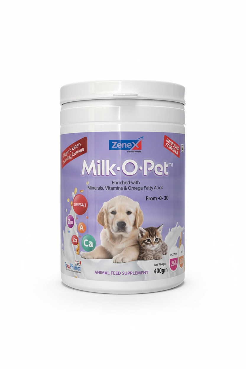 MILK O PET POWDER 400GM