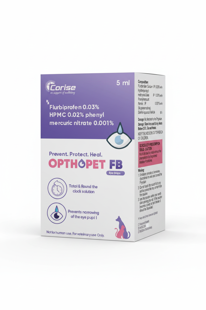COR OPTHOPET FB EYE DROPS 5ML