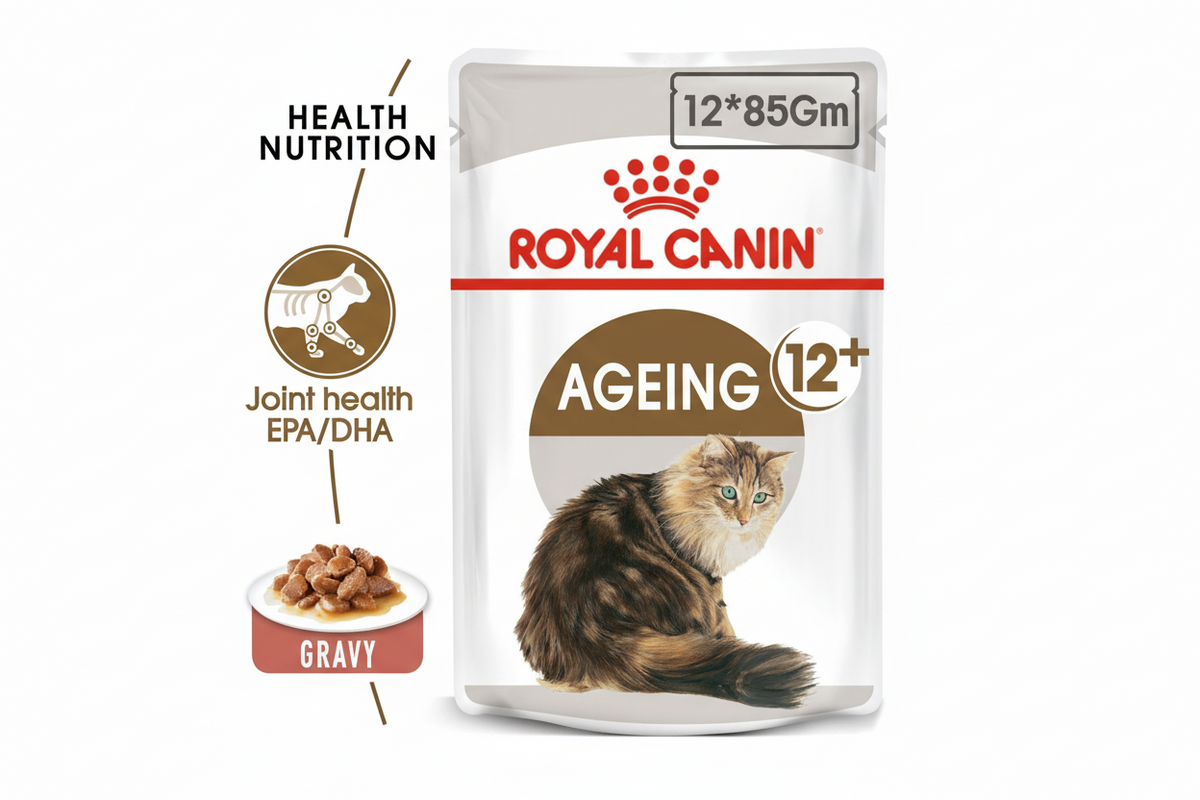 R STERILISED GRAVY ADULT CAT WET FOOD 12*85GM