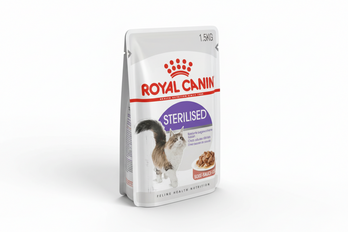 R STERILISED ADULT FOOD 1.5KG