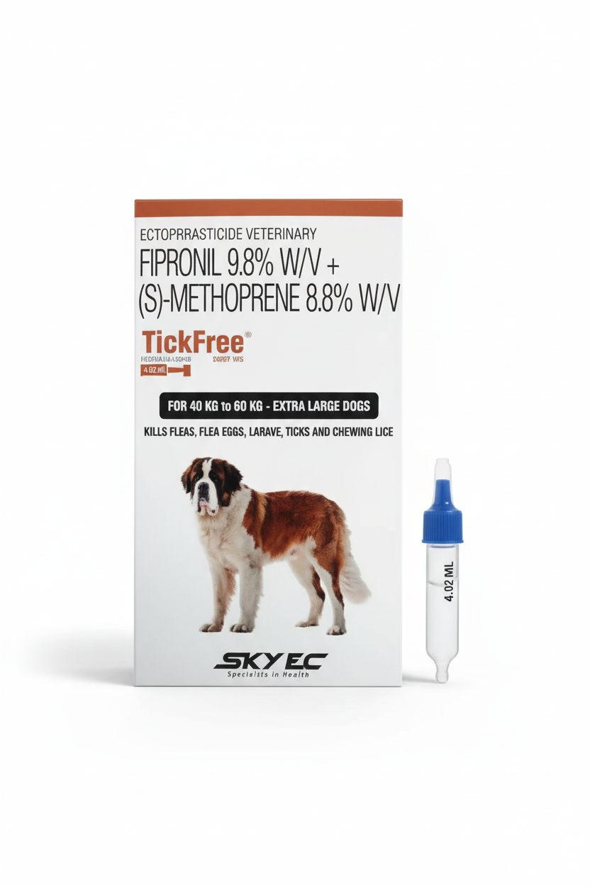 TICK FREE SPOT ON 40TO60KG