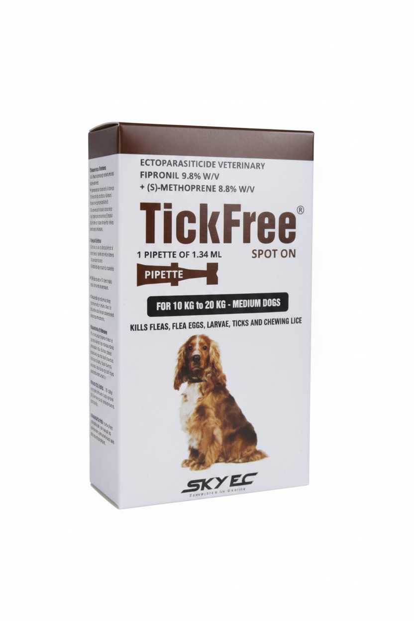 TICK FREE SPOT ON 10 TO 20KG
