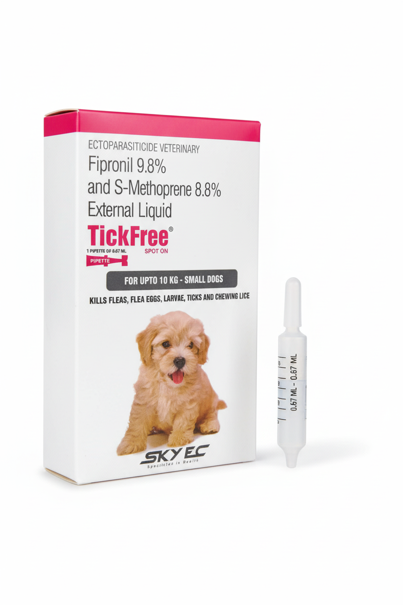 TICKFREE SPOT ON UPTO 10KG