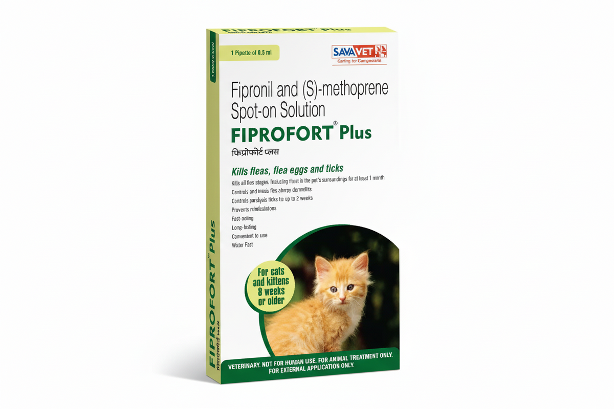 FIPROFORT PLUS CATS& KITTENS 8 WEEK OLD 0.5ml