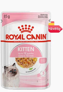 R KITTEN JELLY CAT WET FOOD 12*85GM
