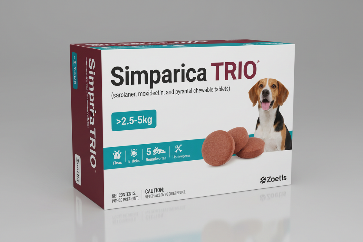 SIMPARICA TRIO 2.5 5KG