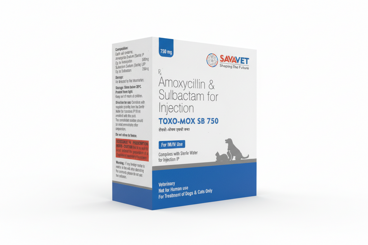 TOXOMOX SB 750 INJ 750 INJ