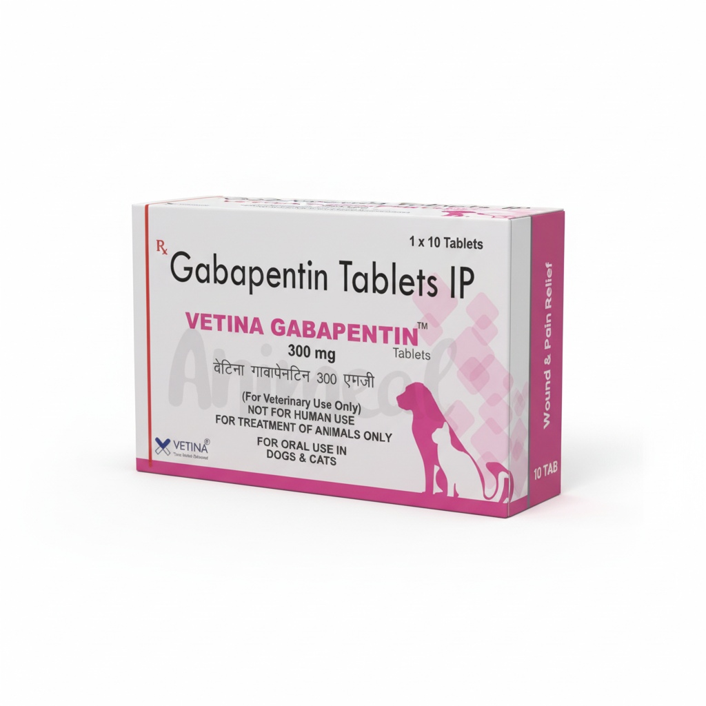 VETINA GABAPENTIN TAB 300MG