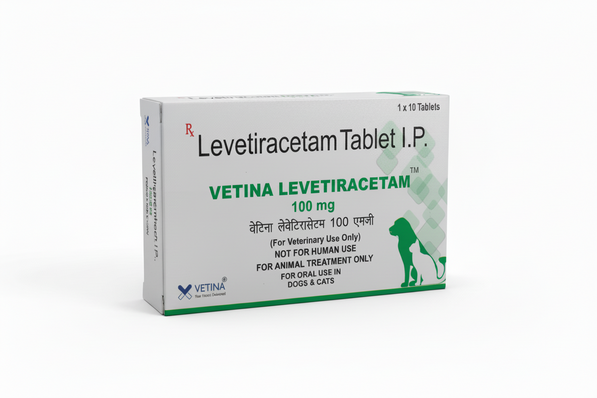 VETINA LEVETRICETAM SOL 100MG