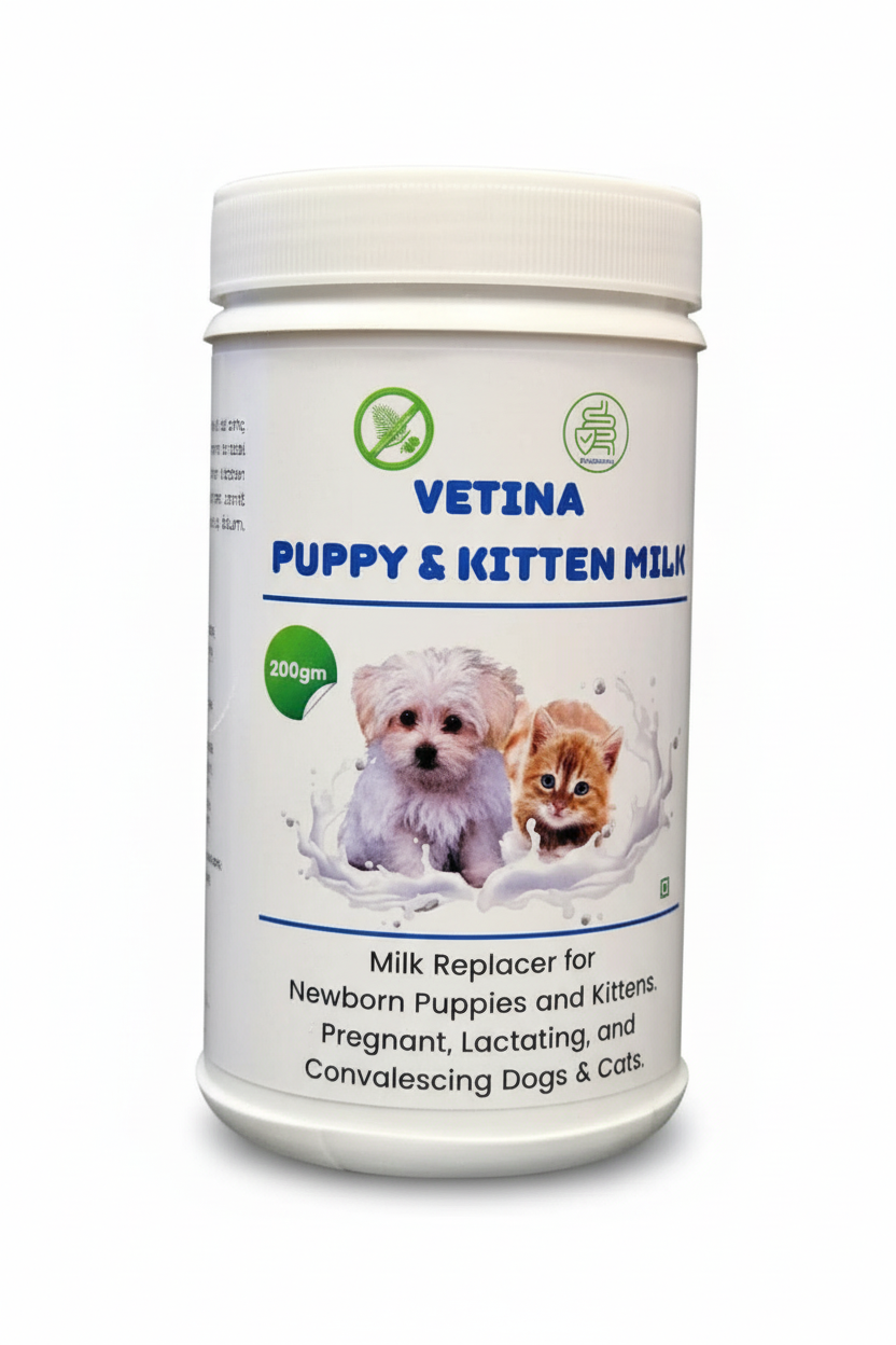 VETINA PUPPY & KITTEN MILK 200GM