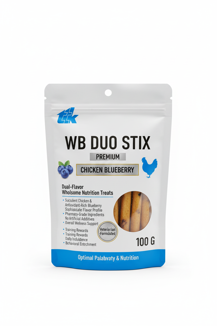 WB DUO STIX PREMIUM(CHICKN BLUEBERRY) 100GM