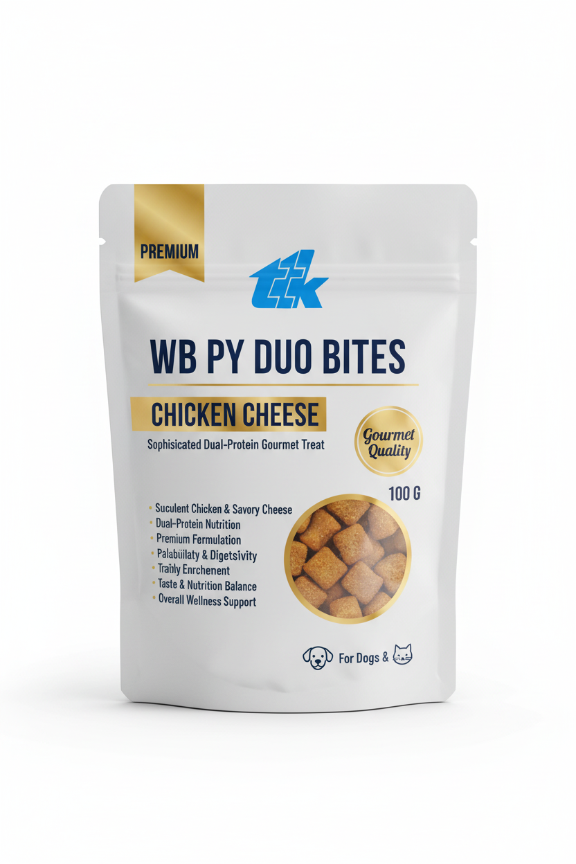 WB PY DUO BITES PREMIUM(CHICKEN CHEESE) 100GM