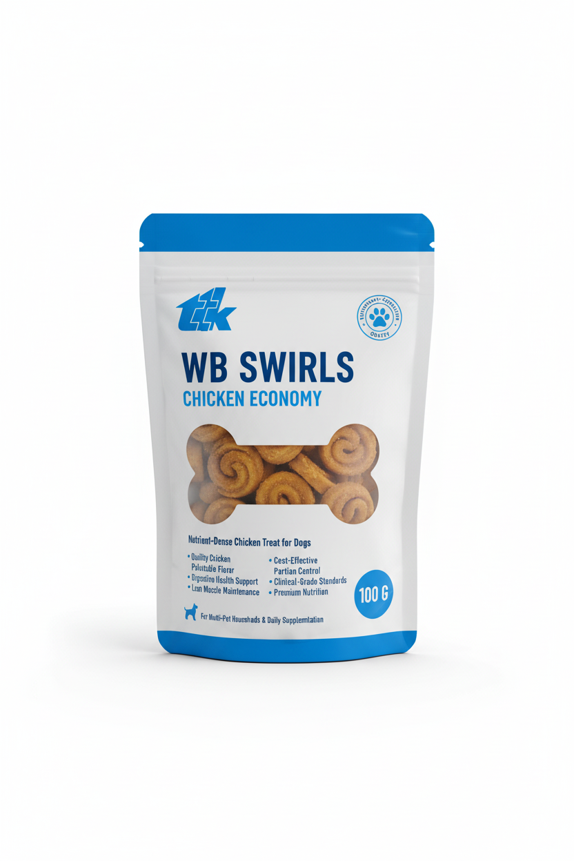 WB SWIRLS CHICKEN ECONOMY 100GM